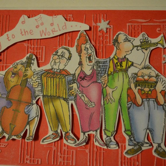 Darice 4” x 6” embossing folder - SHEET MUSIC - Picture 8 of 11